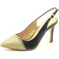 Chaussures escarpins Caf&eacute; Noir QMH102 Nero Noir