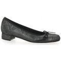 Ballerines Elizabeth Stuart Ballerines cuir lamin&eacute; Noir Grenoble