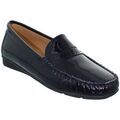 Chaussures plates femme sur Grenoble : Mocassins Johann Mocassins ref_bom39209-marine