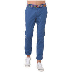 Pantalon Kaporal Pantalon Homme Avec Ceinture Fove North Sea Bleu