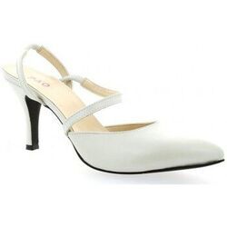 Chaussures escarpins Vidi Studio Escarpins cuir nacr&eacute; Blanc