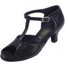 Sandales Vitiello Dance Shoes Sandalo l.a. satinato nero