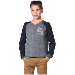 Pull enfant Kaporal Pull Gar&ccedil;on Gadia Bleu Gris