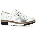 Chaussures plates femme sur Grenoble : Derbies Riva Di Mare Derby cuir glac&eacute; Gris