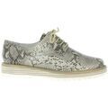 Chaussures plates femme sur Grenoble : Derbies Elizabeth Stuart Derby cuir python