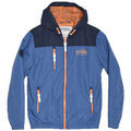 Veste enfant Kaporal Blouson coupe-vent &agrave; Capuche Malte Bleu Bleu