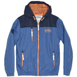 Veste enfant Kaporal Blouson coupe-vent &agrave; Capuche Malte Bleu (sp) Bleu