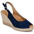 Chaussures d&eacute;contract&eacute;es femme sur Grenoble : Espadrilles Betty London INANI Bleu