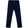 Pantalon enfant Guess Pantalon Chino Gar&ccedil;on Bleu Marine Bleu