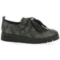 Derbies Reqin's Derby cuir lamin&eacute; Noir