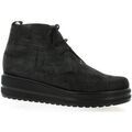 Derbies Elizabeth Stuart Derby cuir lamin&eacute; Noir Grenoble