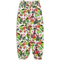 Pantalon enfant Guess Pantalon Fashion imprim&eacute; vert J82B07 Vert