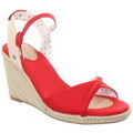 Chaussures escarpins Pepe jeans Compens&eacute;es ref_49237 Rouge Rouge