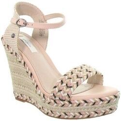 Chaussures escarpins Pepe jeans Compens&eacute;es ref_49241 Nude Rose