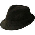 Chapeaux sur Grenoble : Chapeau Chapeau-Tendance Chapeau trilby VELOURIS T57