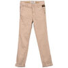 Pantalon enfant Kaporal Pantalon Gar&ccedil;on Chino Radim Taupe Bleu