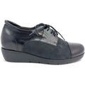 Derbies Plaju BLUCHER CUIR-SERRAJE NOIR