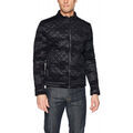 Manteau Guess Blouson Homme Matelass&eacute; Camou Military Print Noir Noir
