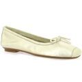 Ballerines Reqin's Ballerines Harmony cuir lamin&eacute; Argent&eacute;