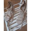Ballerines JB Martin Sandales &agrave; talons en cuir velours Beige