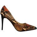 Chaussures escarpins Kebello Escarpins motifs serpent F, Bleu