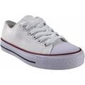 Chaussures Bienve ca01 toile blanche pour femme