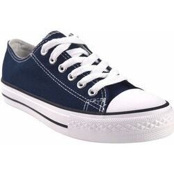 Chaussures Bienve ca01 toile bleue pour femme