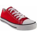 Chaussures Bienve ca01 toile rouge pour femme