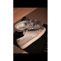 Baskets basses Semerdjian Sneakers taupe l&eacute;opard et gold