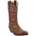 Bottes Sendra boots Santiag Hommes en cuir ref 21549 Tan