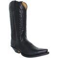 Bottes homme sur Grenoble : Bottes Sendra boots Santiags Femmes/Hommes en cuir Ref 17028 Noir