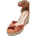 Chaussures escarpins Pepe jeans Compens&eacute;es Maida Peach Ref 53032 Spice Marron