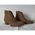 Bottes femme sur Grenoble : Bottines Kaporal Boots &agrave; petits talons Marron