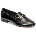 Chaussures plates femme sur Grenoble : Mocassins Betty London PANDINO Noir
