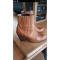 Bottes femme sur Grenoble : Bottines Sancho Boots Boots Sancho cuir camel 37