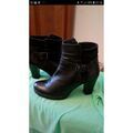 Bottes femme sur Grenoble : Bottines Dorking Bottines cuir noir