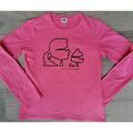 T-shirt enfant Karl Lagerfeld Tee-shirt fille manches longues rose Karl Lagerfeld Kids motifs