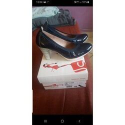 Chaussures escarpins Jose Saenz Escarpin bleu marine