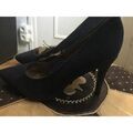 Chaussures escarpins Kiabi Du daim aig� Bleu