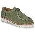 Chaussures plates femme sur Grenoble : Derbies Pellet MACHA Vert