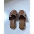 Mules Tamaris Mules en cuir marron