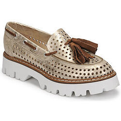 Mocassins Fru.it 7602-999-IVORY-MARRONE Dor&eacute;