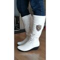 Bottes neige Sinlyshoes Botte blanche haute