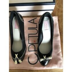 Chaussures escarpins C.Petula Escarpins C.Petula taille 41 Noir et vanille