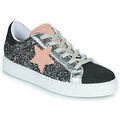 Baskets basses Yurban ANISTAR Argent&eacute;
