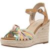 Chaussures escarpins Pepe jeans Compens&eacute;es Maida Colors Ref 53031 Multi Multicolore