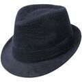 Chapeaux sur Grenoble : Chapeau Chapeau-Tendance Chapeau trilby VELOURIS T57