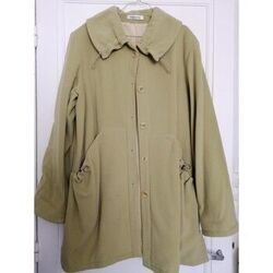 Manteau Christine Laure Manteau vert amande