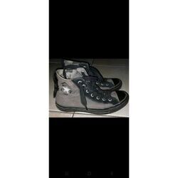Baskets montantes Converse converse montantes gris noir 37,5