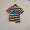 T-shirt enfant La compagnie des petits T-shirt ray&eacute; manches courtes Multicolore